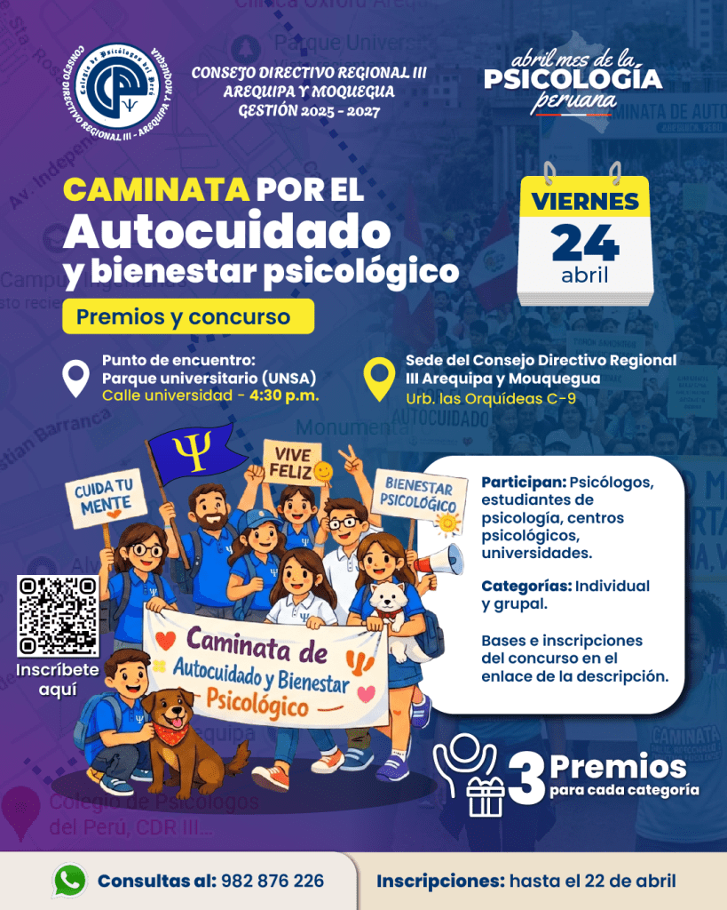 Caminata por el Autocuidado y Bienestar Psicológico