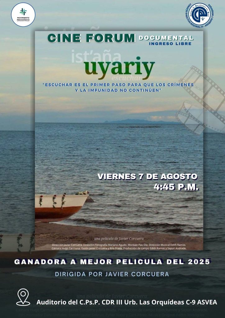 Cine Fórum: presentación del documental “UYARIY”