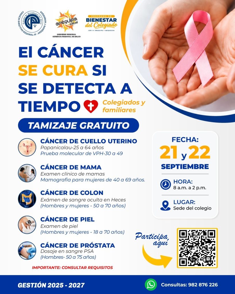 Campaña Gratuita de Despistaje de Cáncer